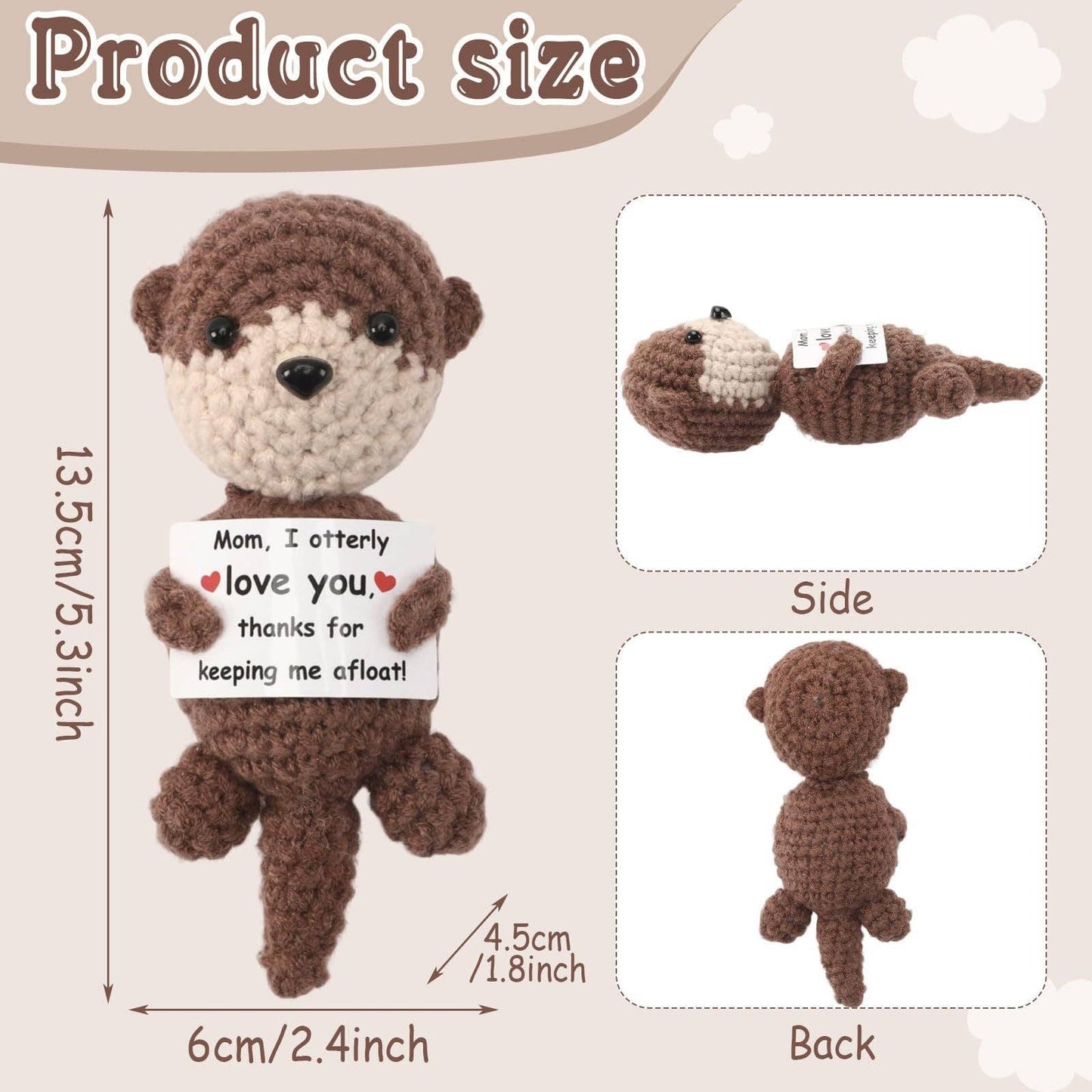 Crochet Otter Plush