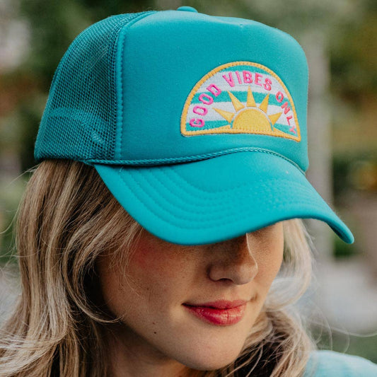 Good Vibes Only - Patch Foam Trucker Hat