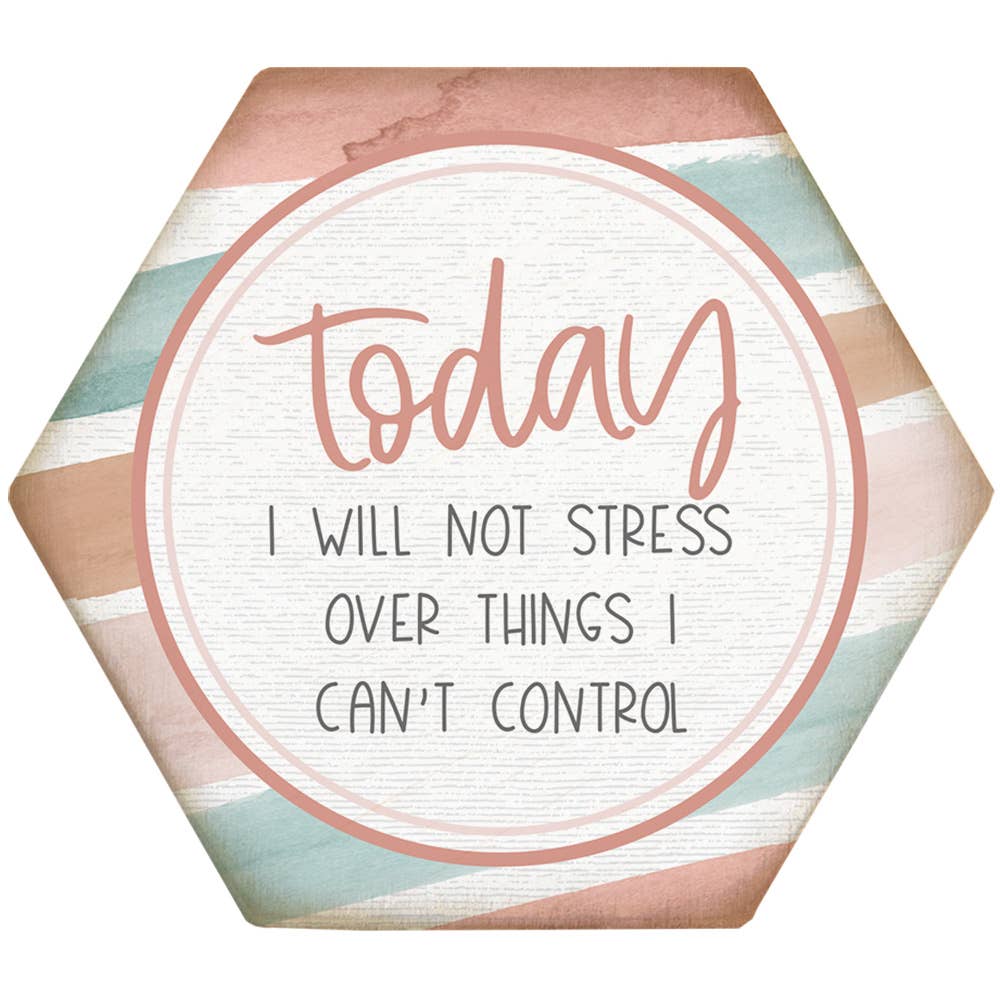 Today I will not... - Honeycomb Coasters