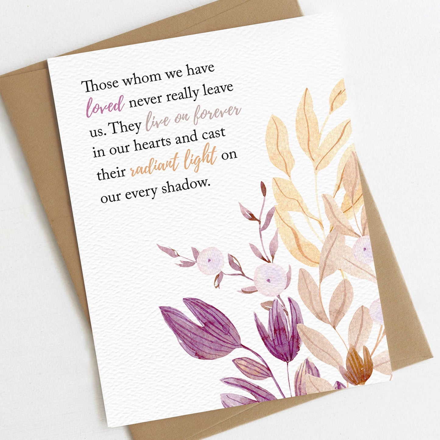 Sympathy Card | Blank Greeting Card