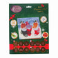 Christmas Kittens Crystal Art Card Kit