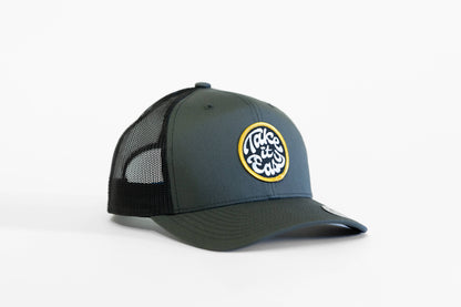 Take it Easy Trucker Hat | Snap Back with Mesh back