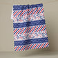 Liberty Ribbon Geometry Tea Towel