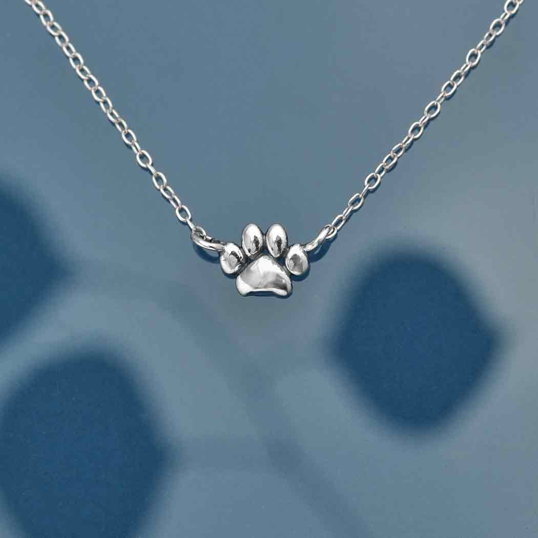 Puffy Paw Necklace