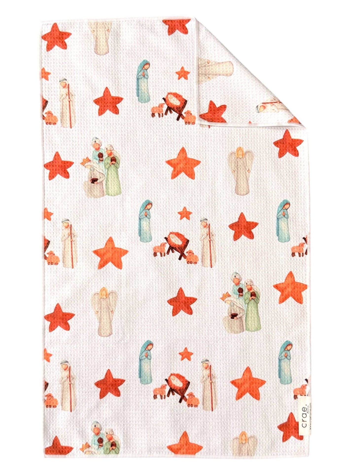 O Holy Night: Double-Sided Crae Towel