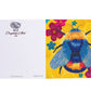 Floral Bumble Bee Crystal Art Card Kit