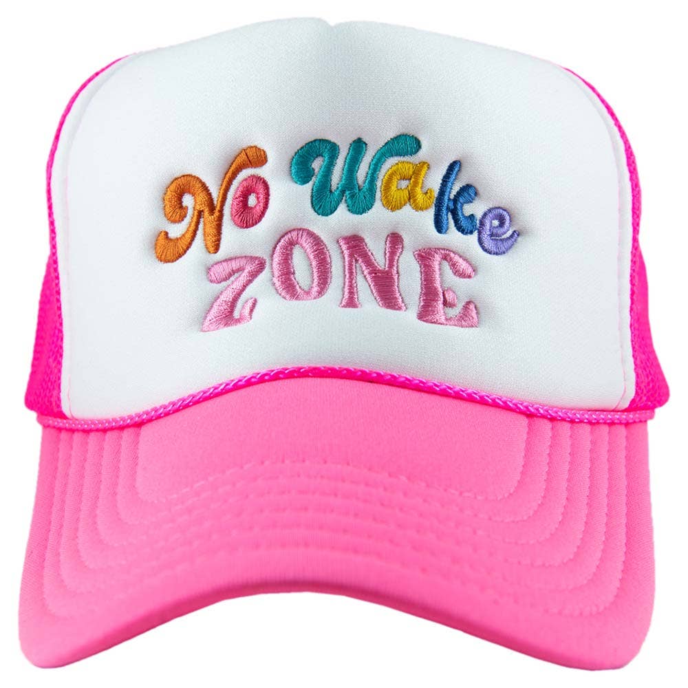 No Wake Zone -  Foam Trucker Hat