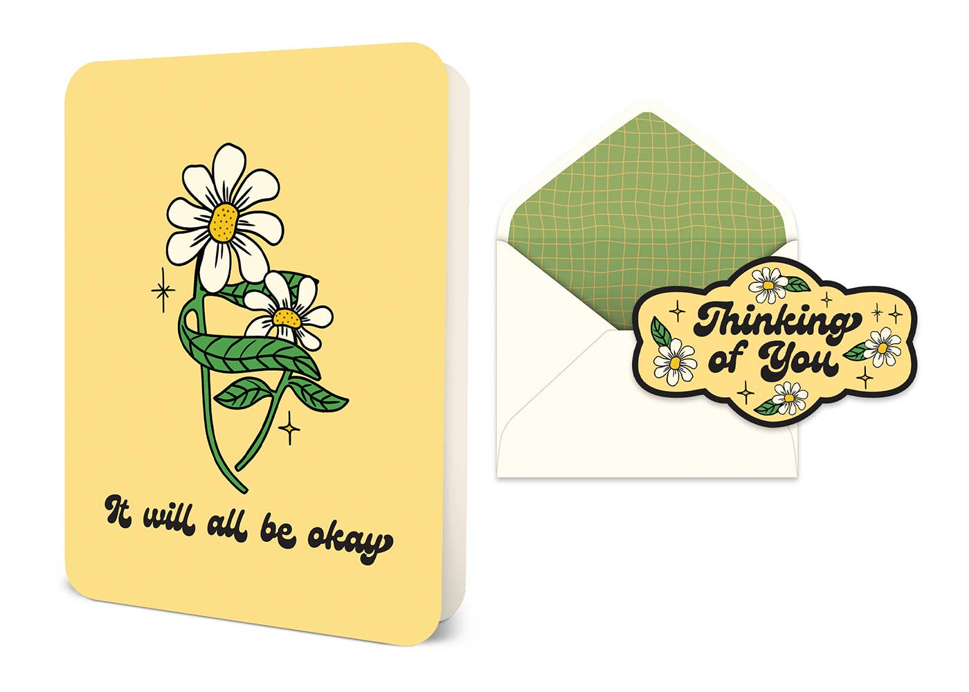 It Will All Be Okay - Deluxe Greeting Card