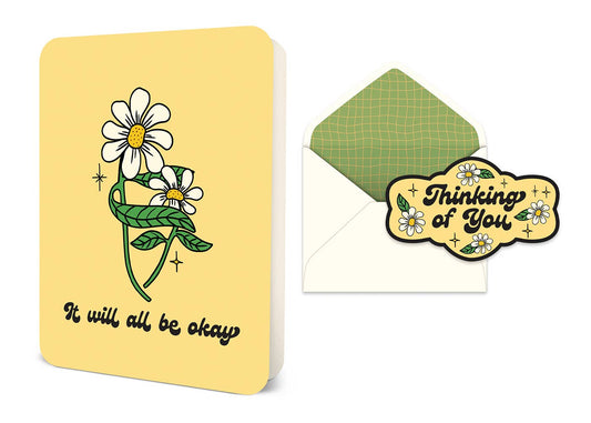 It Will All Be Okay - Deluxe Greeting Card