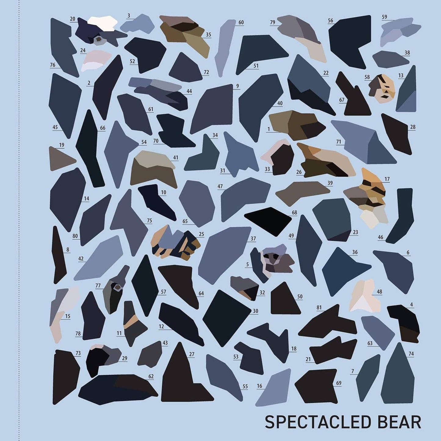 My Sticker Paintings: Bears