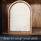 Any Day Spent With You, Framed Arch