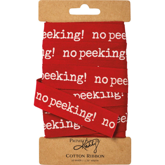 No Peeking Ribbon