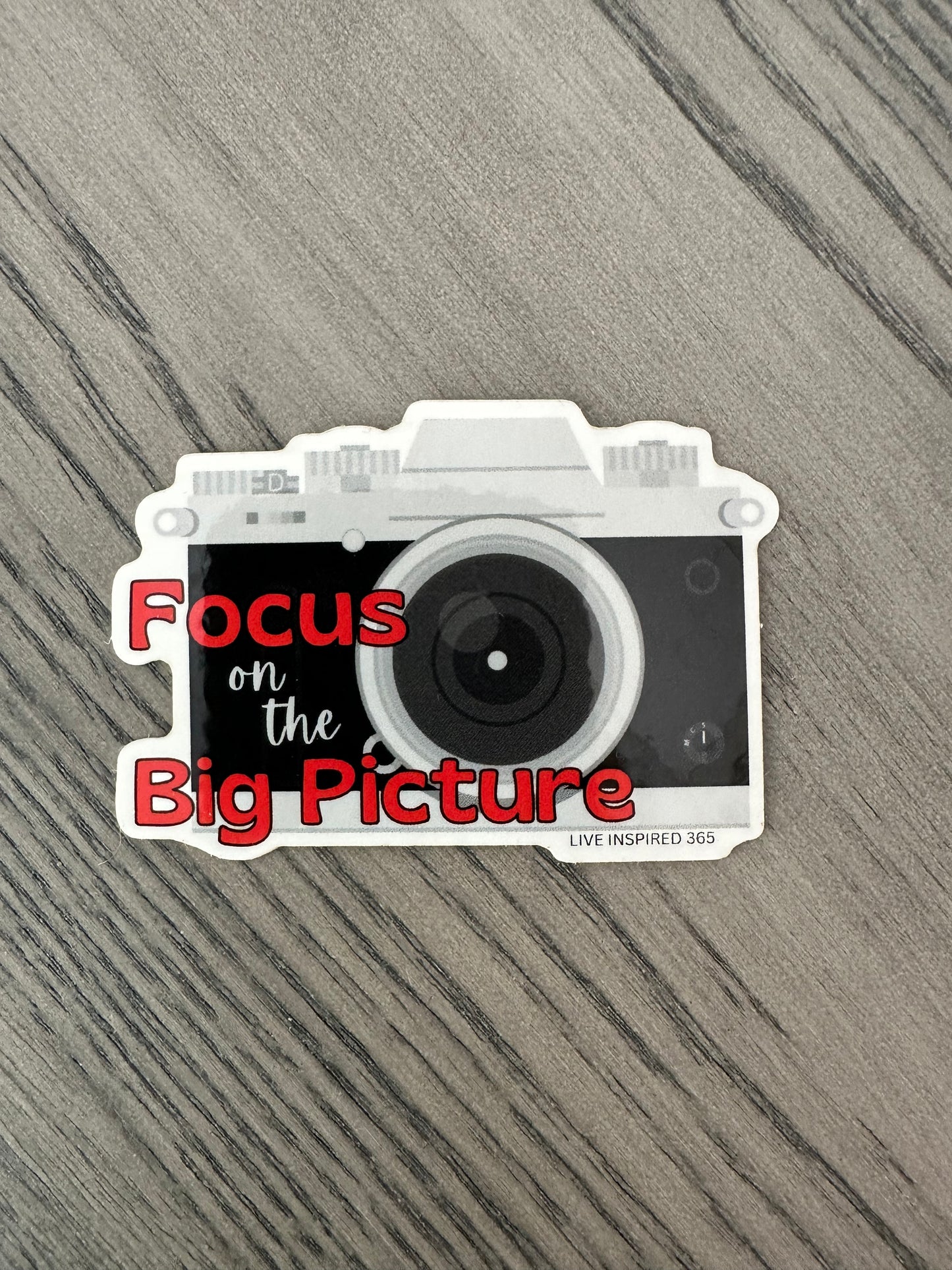 Focus on the Big Picture | Sticker