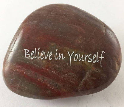 Inspirational River Rock Word Stones