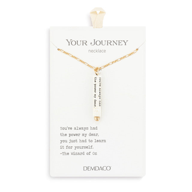 Quote Necklace