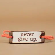 Never Give Up-bracelet