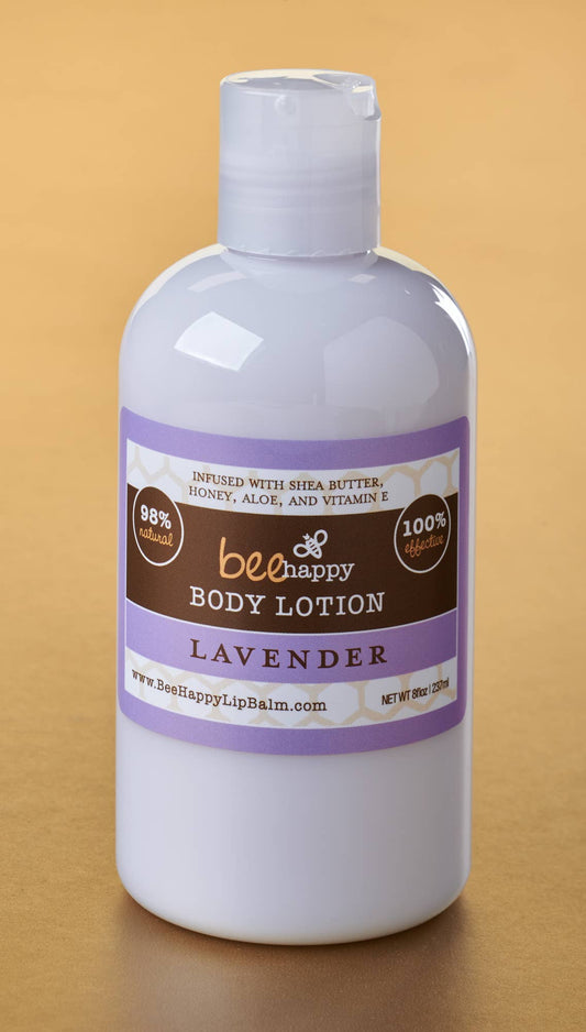 Bee Happy Lavender body lotion 8 oz