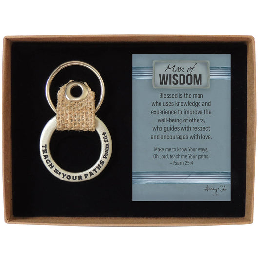 Man of Wisdom Key Ring