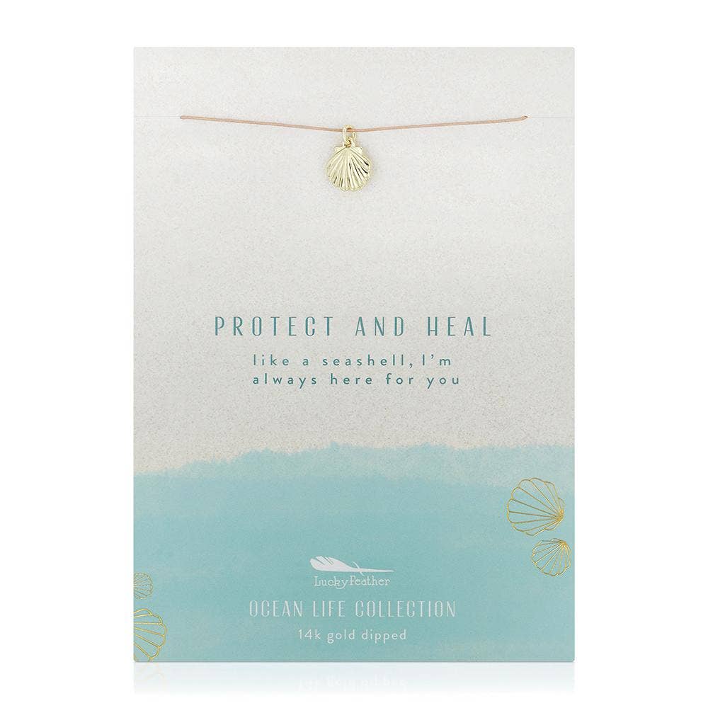 Protect & Heal-Shell Necklace