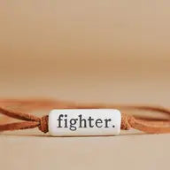 Fighter/Survivor/Warrior Bracelet