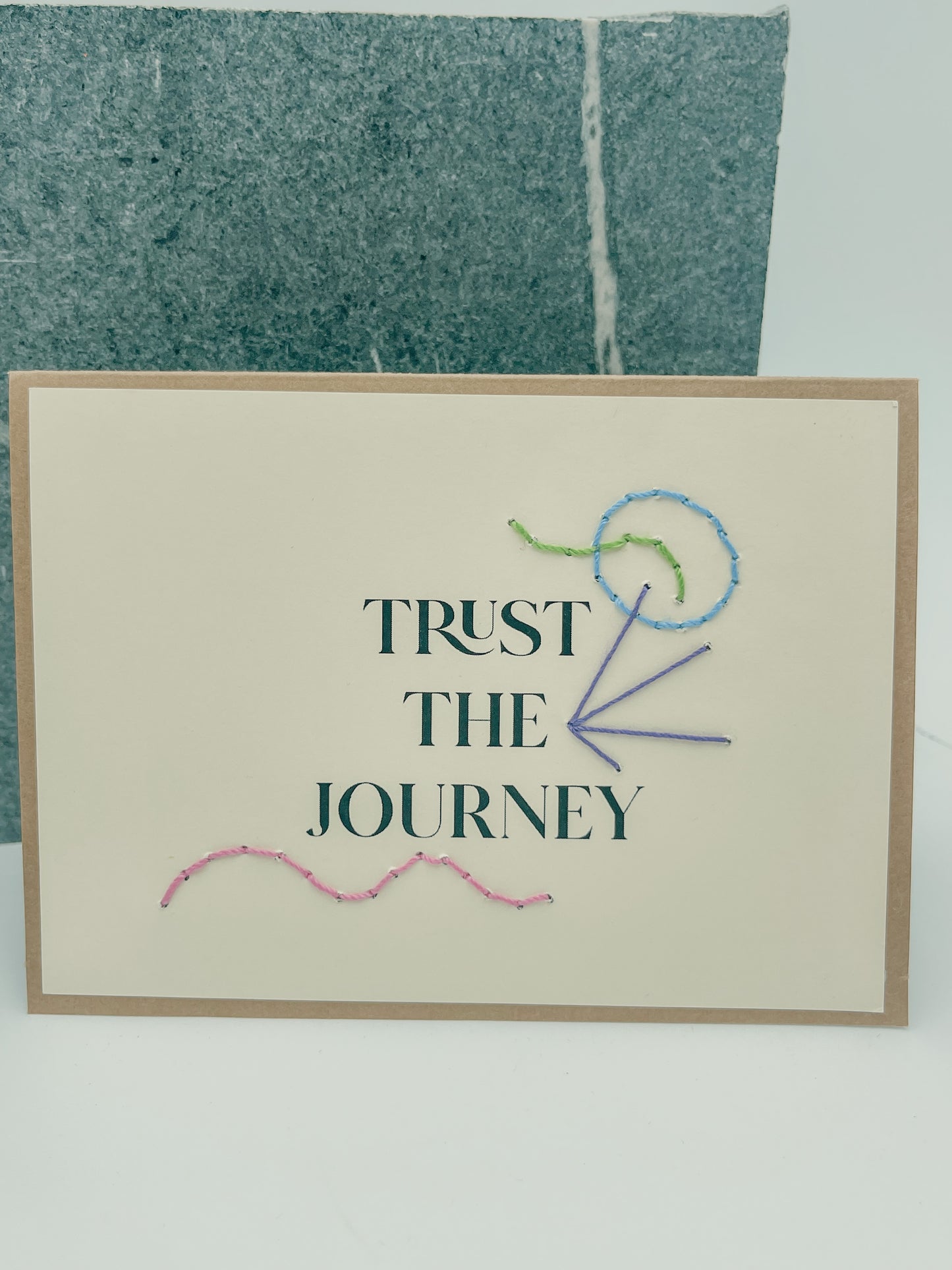 Trust The Journey Card