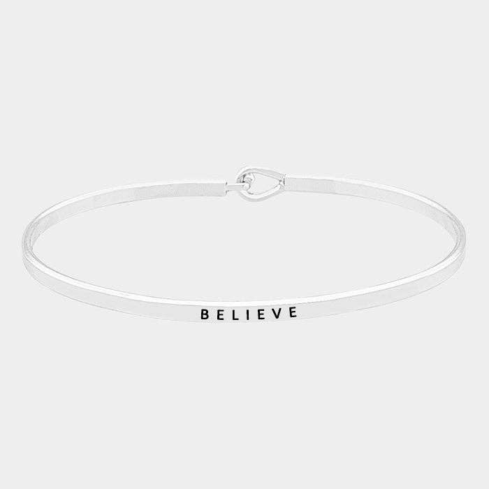 "Believe" Bracelet