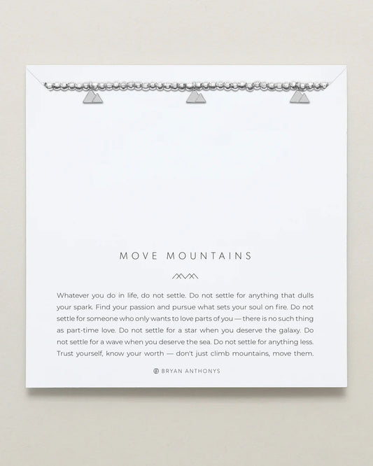 Move Mountains Bracelet
