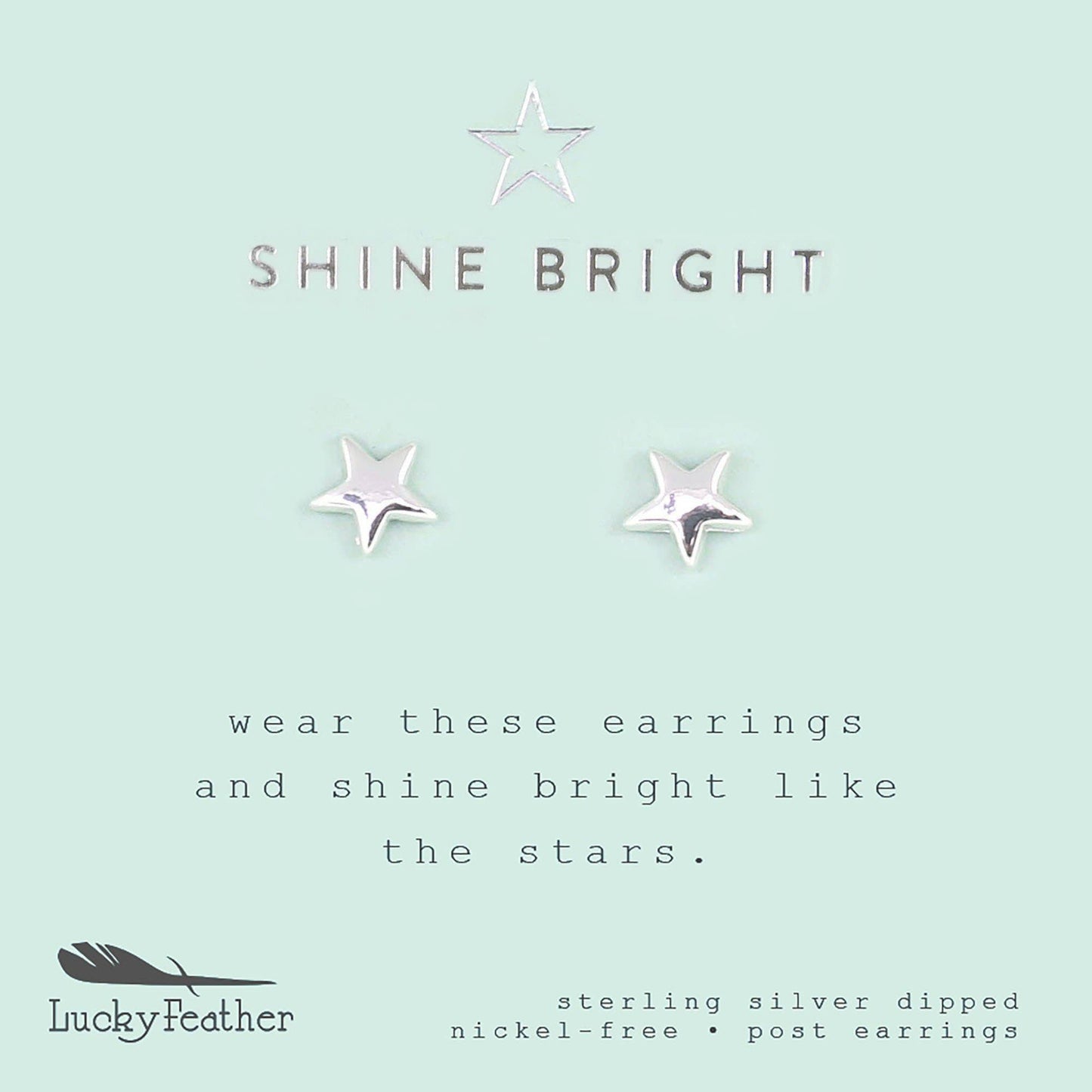 Shine Bright-Star Earrings