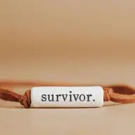 Fighter/Survivor/Warrior Bracelet