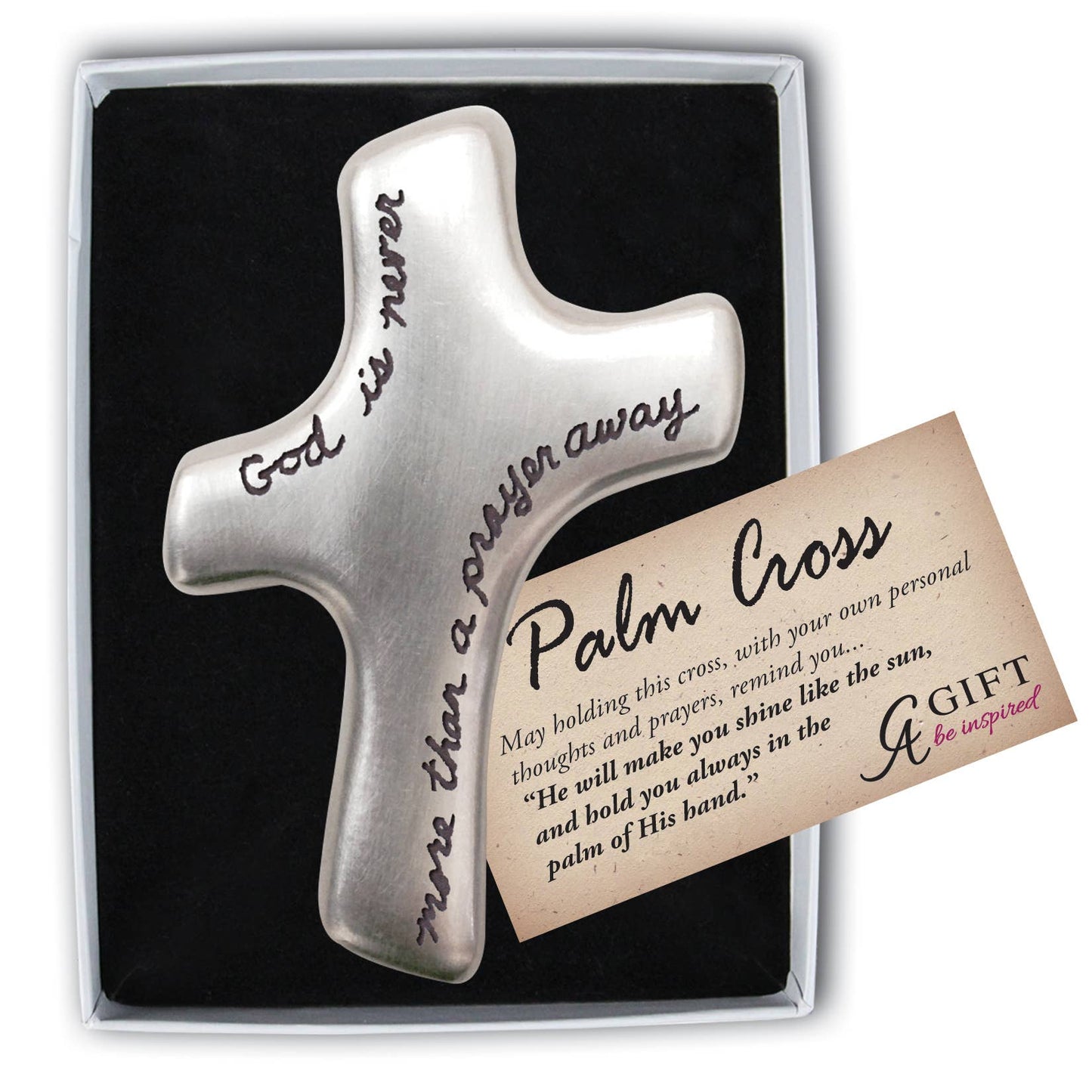 God Is Never…. Palm Cross